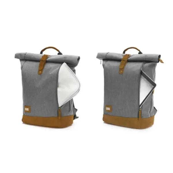 Fillikid Rolltop Berlin torba za pelene siva