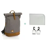 Fillikid Rolltop Berlin torba za pelene siva