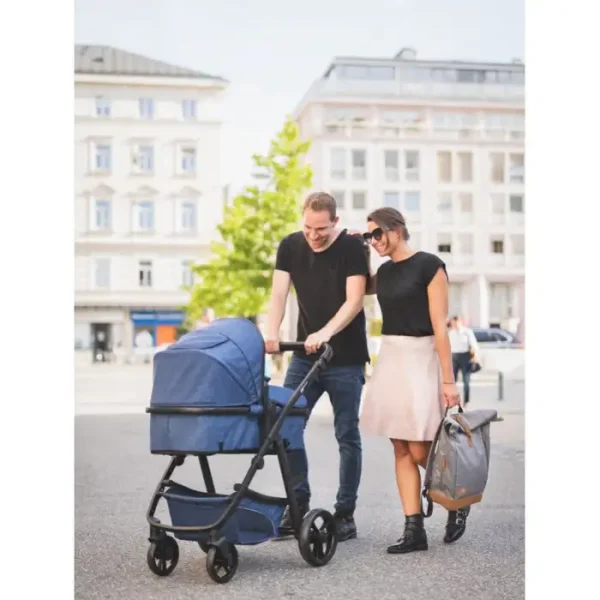 Fillikid Rolltop Berlin torba za pelene siva