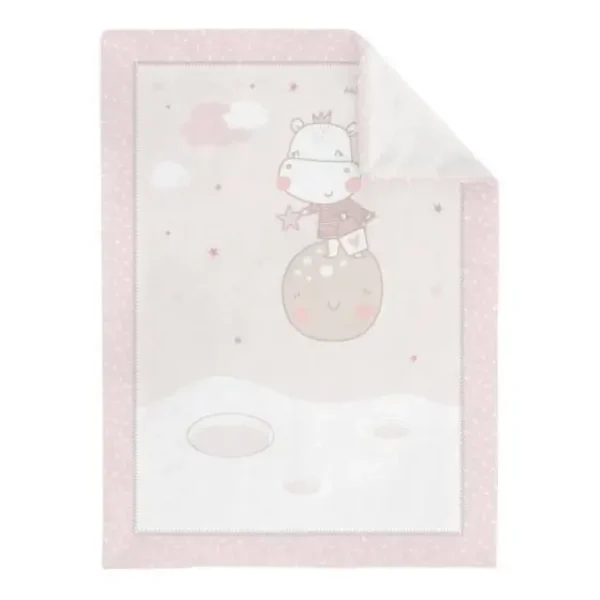 Kikka Boo Hippo Dreams super soft dekica za bebe 80x10