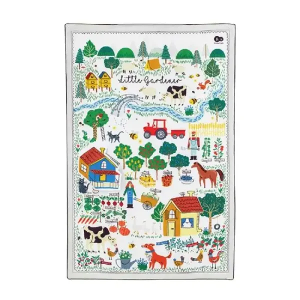 Kinderkraft Little Gardener 3u1 podloga za igru sa šatorom