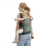 Kinderkraft MILO kengur nosiljka za bebe Nature Vibes Green