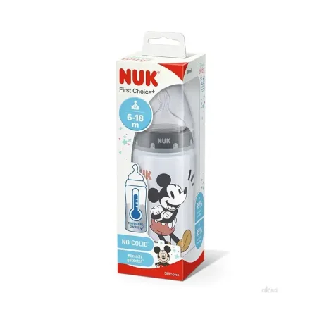 Nuk First Choice flašica sa indikatorom temperature Mickey Mouse 300ml 03