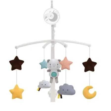 Cangaroo muzička vrteška za krevetac Dreamy Grey