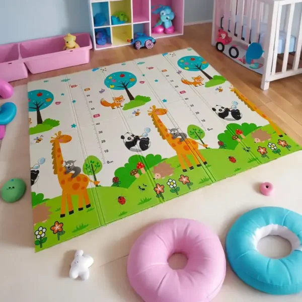 Croco Toys BBO sklopiva podloga za igru od pjene Panda Giraffe