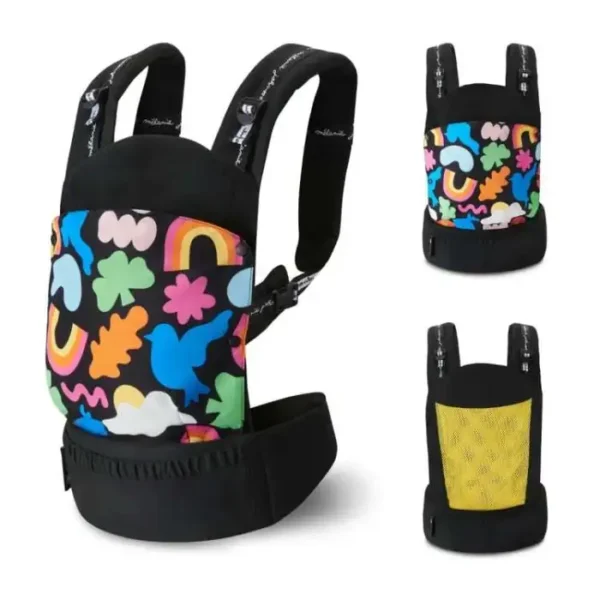 Kinderkraft Huggy kengur nosiljka za bebu Happy Shapes