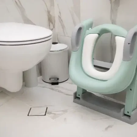 Kikka Boo WC daska sa ljestvama Lea Mint boje adapter