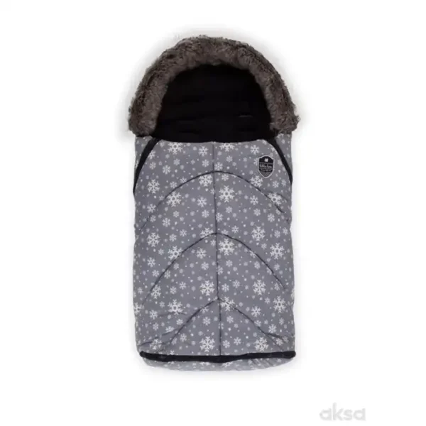 Kikka Boo zimska vreća za kolica Shiny Nylon Snow Flakes