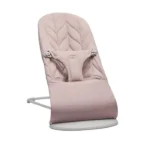 BabyBjorn Bouncer Bliss ležaljka njihalica za bebe Woven Petal Quilt Dusty Pink