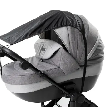 FreeON tenda za kolica – zaštita od sunca siva