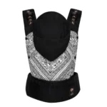 Kinderkraft Huggy Bizuu kengur nosiljka za bebu Lunar Black