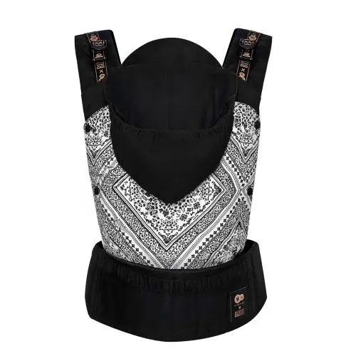 Kinderkraft Huggy Bizuu kengur nosiljka za bebu Lunar Black