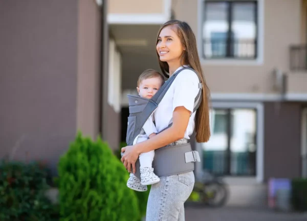 Kikka Boo Chloe kengur nosiljka za bebe 3u1 bež