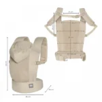 Kinderkraft Carrybee kengur nosiljka za bebe bež